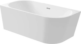 Cada freestanding Deante Silia stanga 150 cm lipita de perete, BTW