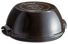 Formă rotundă din ceramică de copt pâine Emile Henry, ⌀ 29,5 cm, negru