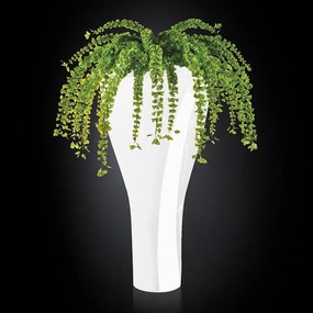 Aranjament floral design LUX TORONTO IN SHINY VASE, alb 160cm 1141236.95