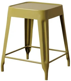 Scaunel din metal, verde, Jammin