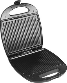 Aparat Sandwich FLORIA ZLN3874 - 1200W negru, placi detasabile, termostat reglabil