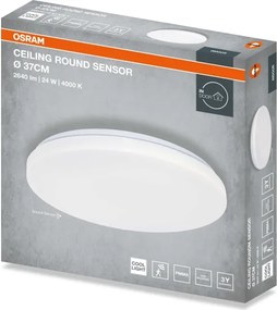 Osram - Plafonieră LED rotundă CEILING ROUND, 24W/230V, 4000K, Ø 37 cm, alb