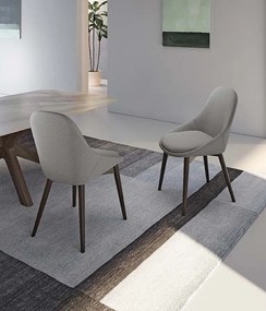 STONES Scaun din material textil 58cm X 49cm H. 85cm | Aosom Romania