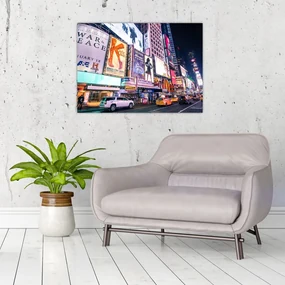 Tablou - New York Theather District (70x50 cm), în 40 de alte dimensiuni noi