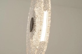 Lustra design modern LED DECO negru/ transparent