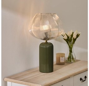 Atmosphera - Lampă de masă PHYLAS 1xE14/40W/230V verde