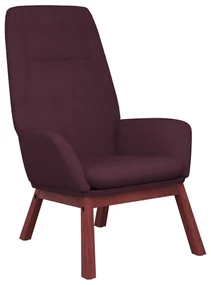 341393 vidaXL Scaun de relaxare, violet, material textil