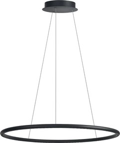 Lustra circulara LED APUS 80 negru