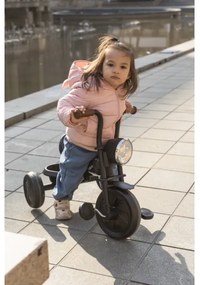 Tricicletă pentru copii QPlay TRIDURO negru/roșu