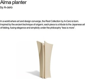 Ghiveci de flori/Jardiniera plante design modern exterior/interior ALMA PLANTER 53013R Vondom