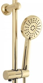 REA-P7006 - Set de duș LUIS cu baterie, auriu