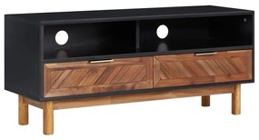 289903 vidaXL Comodă TV, 100 x 35 x 45 cm, lemn masiv de acacia și MDF