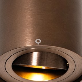 Spotlight modern de tavan bronz închis, inclinabil și rotativ - Rondoo Up