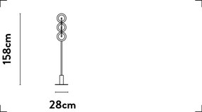 Lampadar/Lampa de podea design Art-Deco Belle
