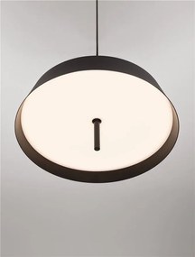 Lustra LED suspendata VELIO negru 45cm