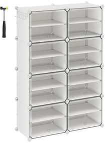 Raft modular cu compartimente BOXIFY, alb