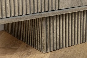 Comoda TV cu model optic 3D, Lemn, ART DECO 200cm