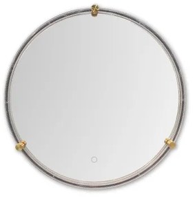 Oglindă LED retroiluminată pentru baie Zuma Line D2532 24W/230V 3000/4000/6000K IP44 crom