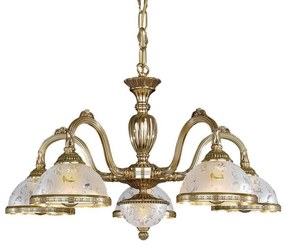 Candelabru clasic cu 5 brate design italian realizat manual 6302