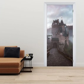 Fototapet pentru ușă - Eltz Castle (95x205cm)