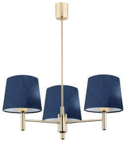 Candelabru modern design elegant PONTE 3L bleumarin