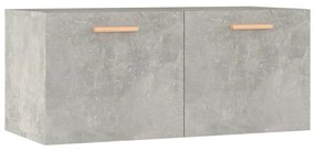 812928 vidaXL Dulap de perete, gri beton, 80x35x36,5 cm, lemn prelucrat