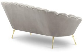 Canapea Kingston 3 locuri catifea Riviera L224 cm