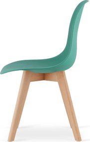 OFERTA Scaun verde KITO cu picioare din fag II. calitate