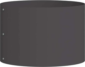 vidaXL Inele pentru vaze Negru 30 x 30 x 20 cm Oțel laminat la rece