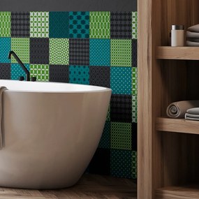 Set 15 autocolante Ambiance Sofia, 15 x 15 cm