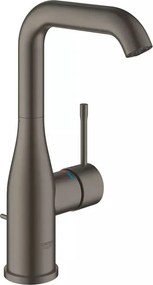 Baterie lavoar Grohe Essence L cu ventil Pop-Up antracit periat Hard Graphite