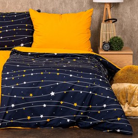 Lenjerie de pat din bumbac 4Home Night sky, 220 x 200 cm, 2 buc. 70 x 90 cm