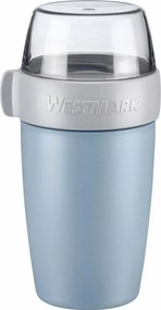 Cutie pentru gustări din două piese Westmark, 700ml, albastru, S