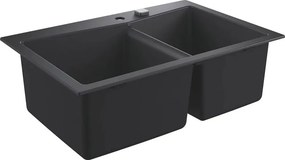 Chiuveta compozit Grohe K700 83.8x55.9 cm negru