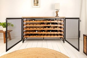 Raft pentru 55 sticle de vin Bodega 130cm