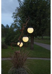 Set de 3 decorațiuni luminoase de exterior Star Trading Globus, ø 10 cm