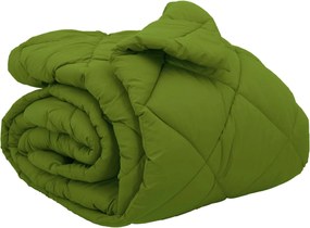 vidaXL Duvet de iarnă Verde 200 x 240 cm Microfibră