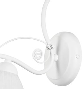 Lampă de perete RETRO II 1xE27/60W/230V alb