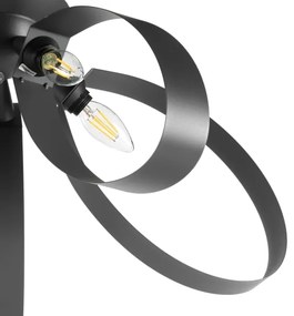 Plafonieră ONLI SERENA 5xE14/6W/230V gri