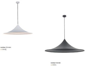 Lustra/Pendul modern design decorativ KELDAN 70 alb