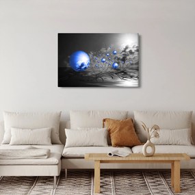 Tabloul bilelor albastru închis (90x60 cm)