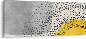 Tablou - pictură abstractă de plajă N⁰3 (120x50 cm)