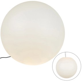 Lampă de exterior modernă albă 77 cm IP65 - Nura