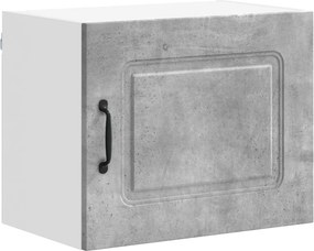 vidaXL Dulap de bucătărie Kalmar Gri din beton 50 x 31 x 40 cm