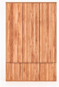 Dulap din lemn de fag 135x206 cm Vento 3 - The Beds