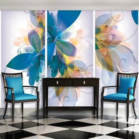 Fototapet - Arta din flori - abstact (152,5x104 cm)