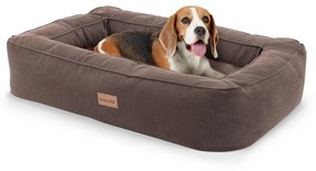 Bruno, culcuș pentru câine, coș pentru câine, lavabil, ortopedic, antiderapant, spumă cu memorie, dimensiune M (80 × 17 × 55 cm)