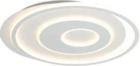 Brilagi - Plafonieră LED dimabilă IRIS LED/83W/230V 46x50 cm albă + telecomandă