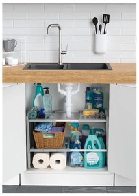 Raft cu lăţime reglabilă pentru chiuvetă Compactor Expandable Shelf