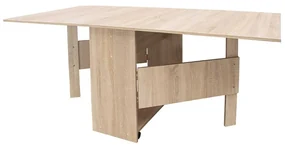 Masa multifunctionala, 179x90x75 cm, pliabila, culoare sonoma, pal